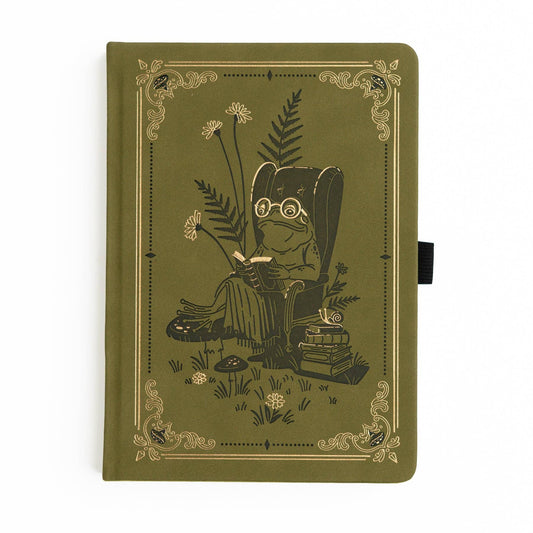 Literary Frog | Notebook: Blank / A5: 192 Pages