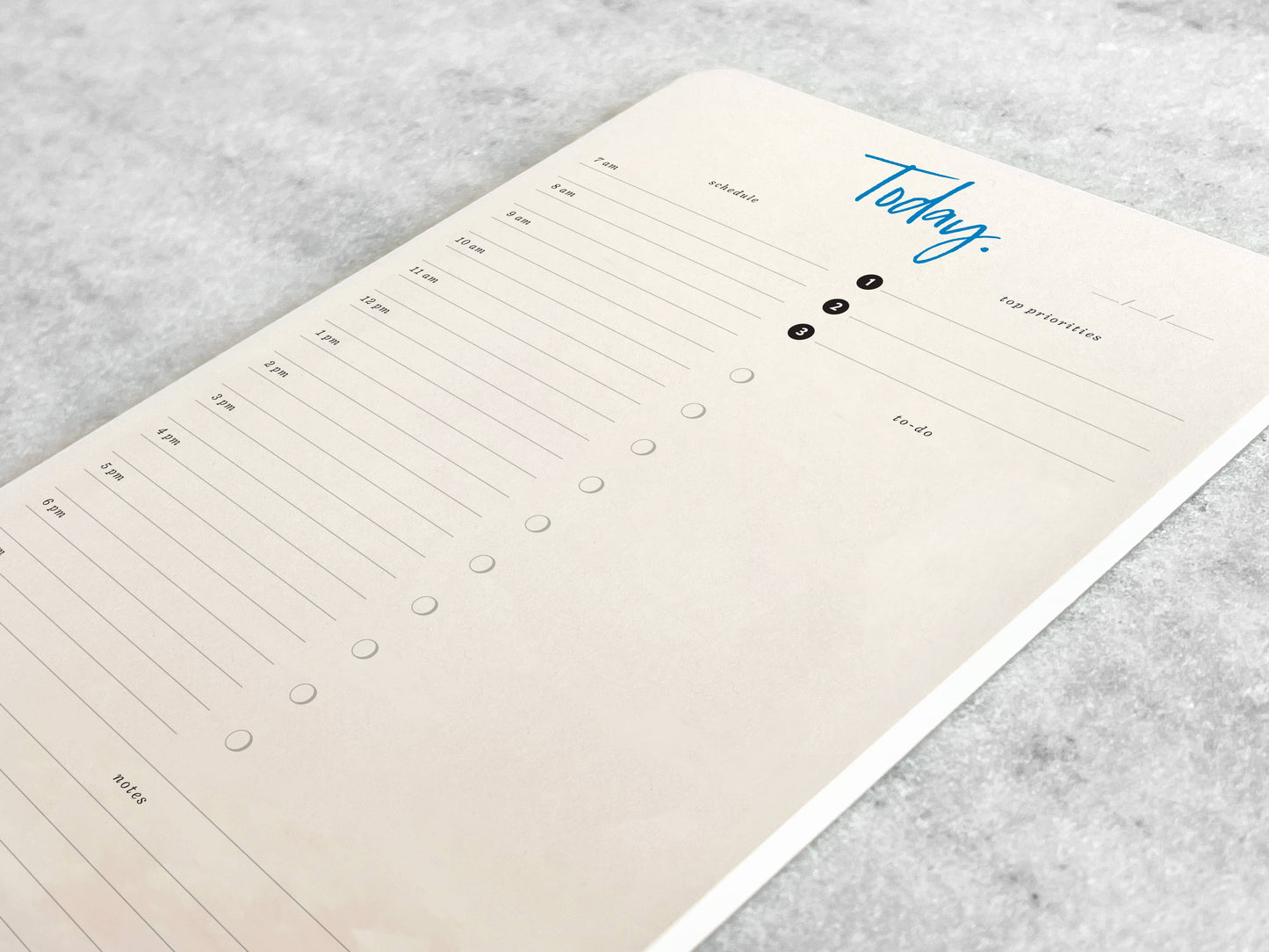 Today Planning Notepad – 50 Sheets