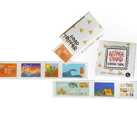 Road Tripper - Postage Stamp Washi Tape
