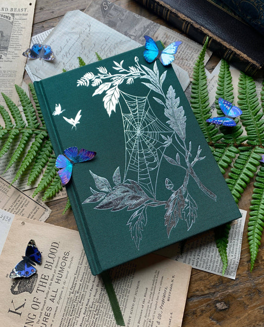 🌿 The Botanist B6 Vegan Watercolor Sketchbook - Silver