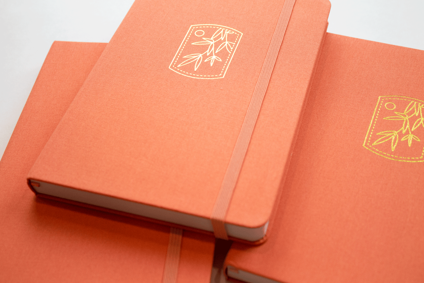 Dot Grid Bullet Journal - Tangerine