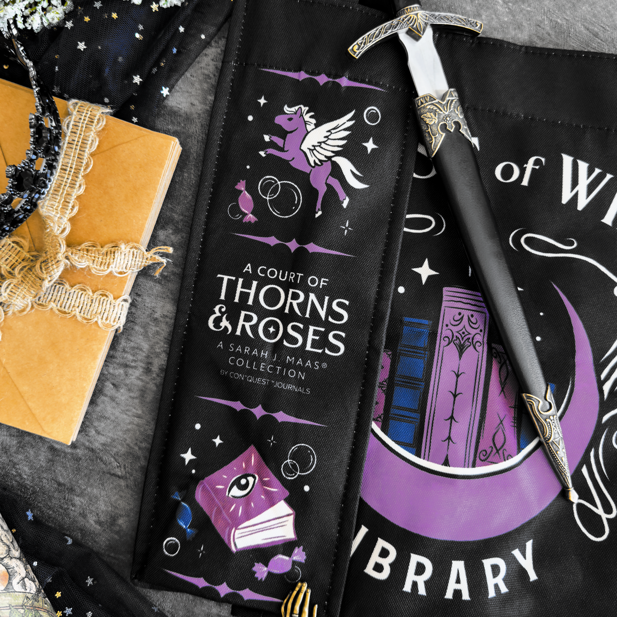 A Court of Thorns and Roses: House of Wind Library Book Bag
