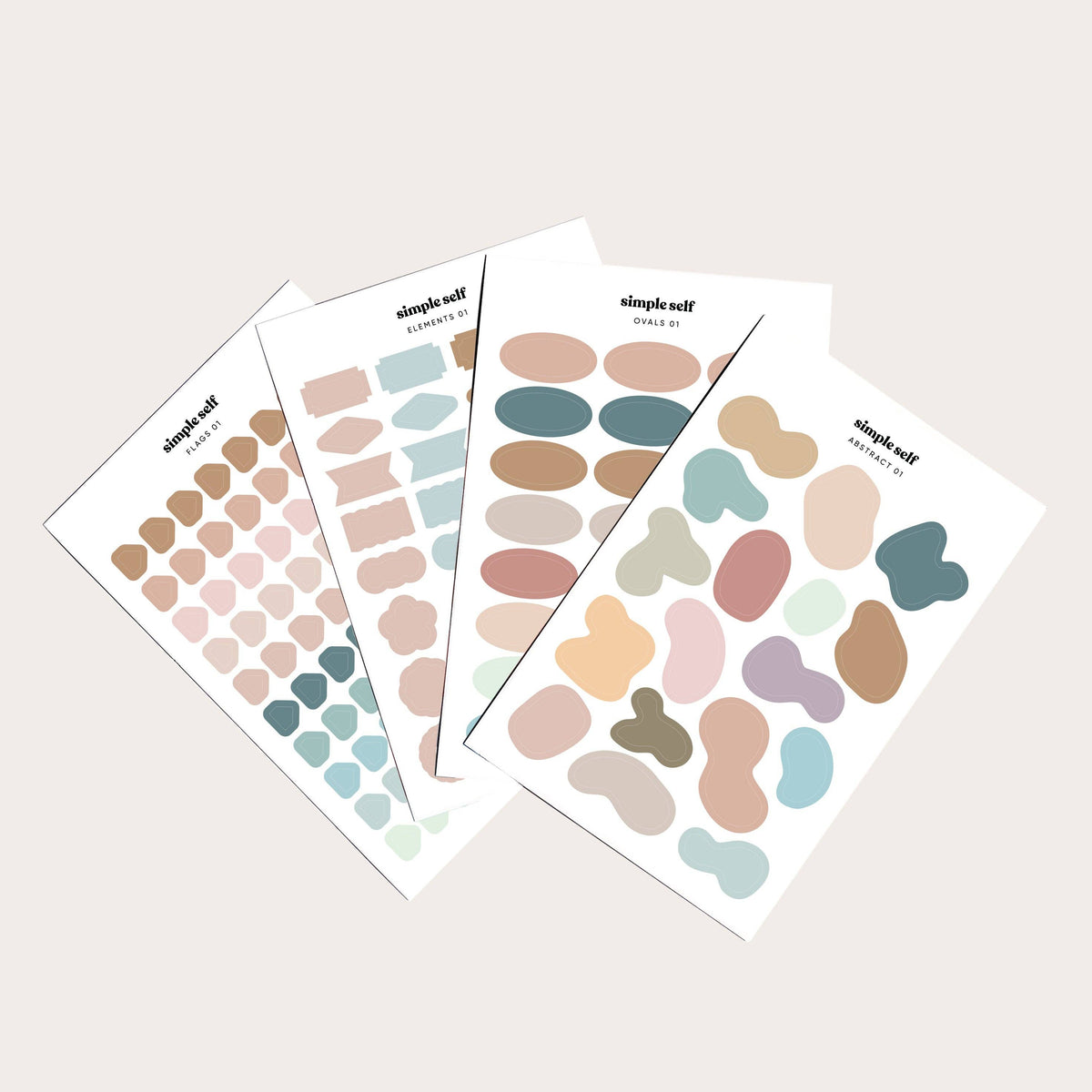 Alakesad Sticker Elements Sticker Set – Lakeside Journals