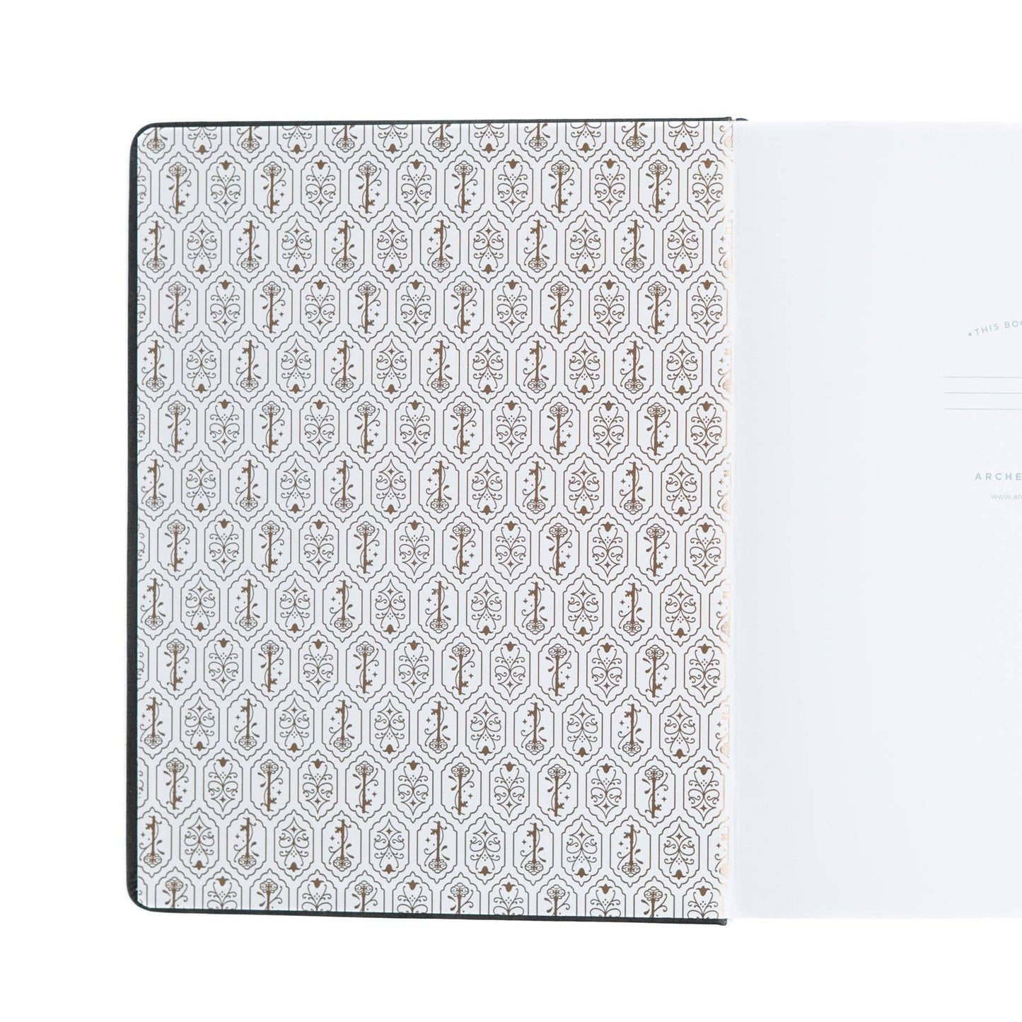 Coiled Key Dot Grid Notebook: Black / B5: 160 Pages