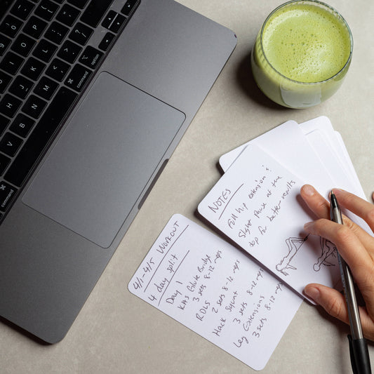 Dotted Note Cards (Pack of 50) | Index Cards w/Round Corners: 3 x 5 in.