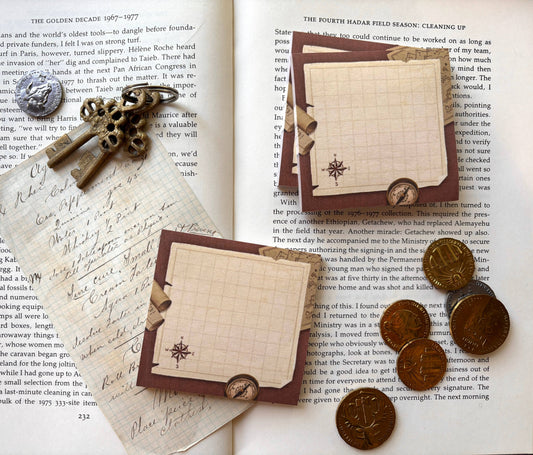 Cartographer's Map Sticky Note - 3x3
