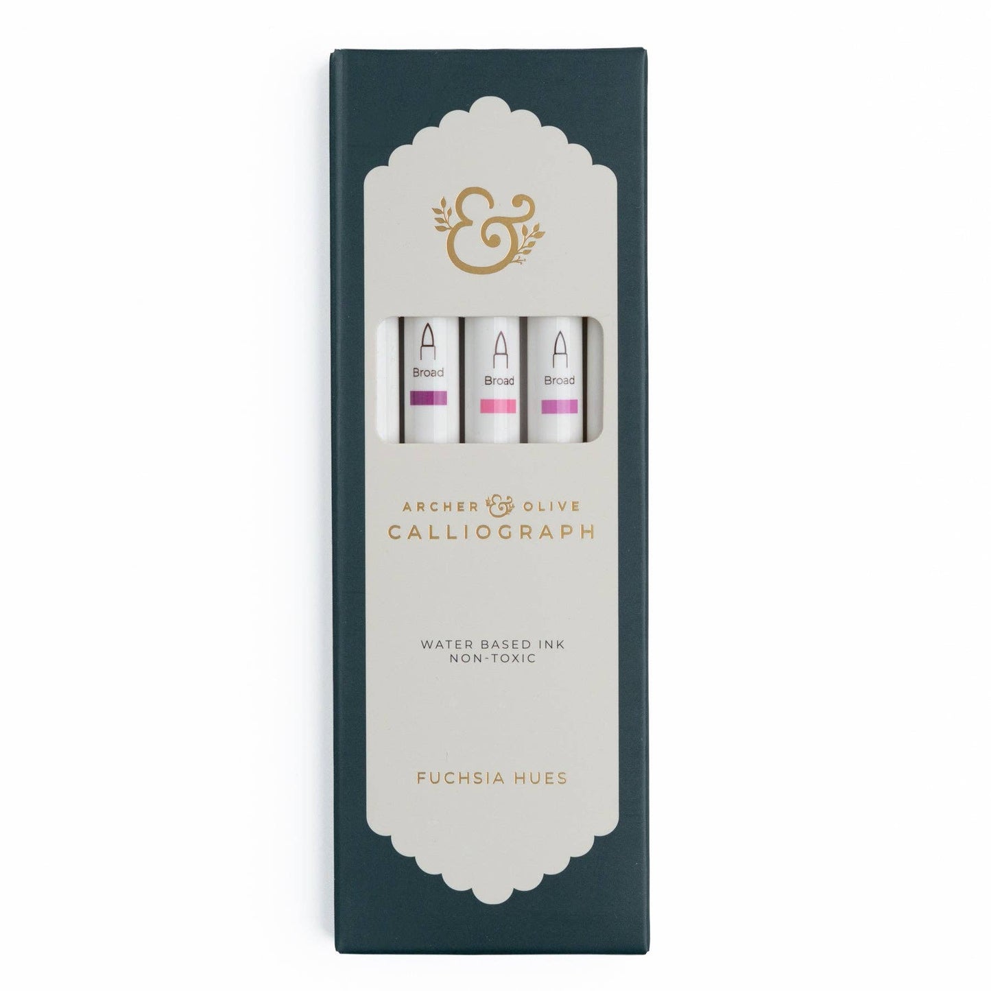 Fuchsia Hues Sets of 5: Calliograph