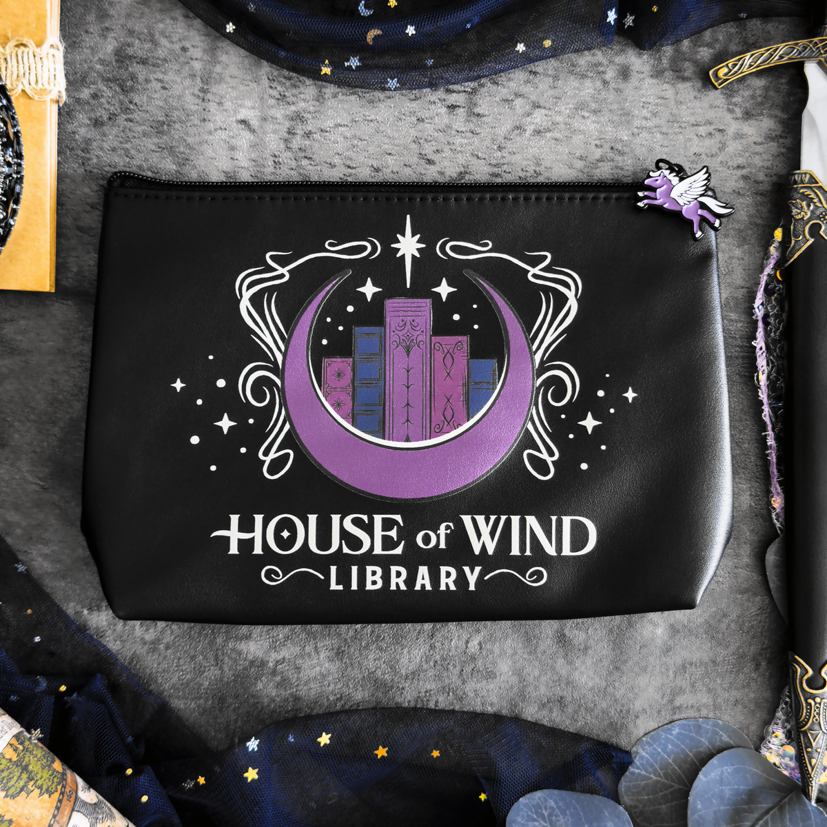 A Court of Thorns and Roses: House of Wind Library Pen & Pencil Pouch