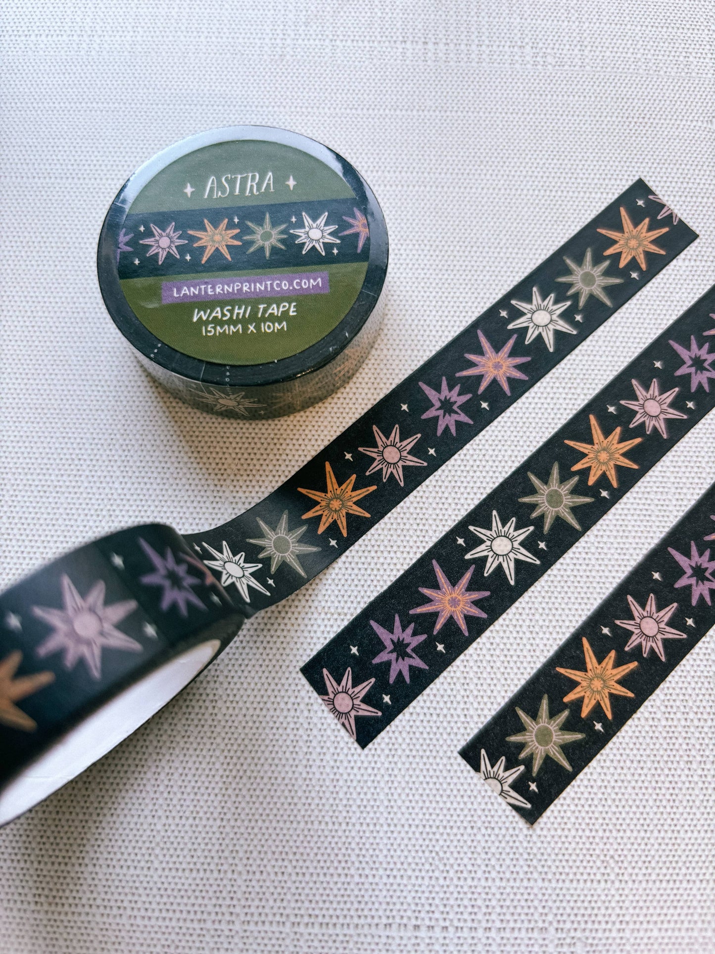 Astra Washi Tape - Dark Background