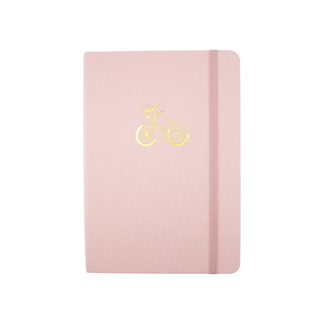 Lined Journal - Bicycle