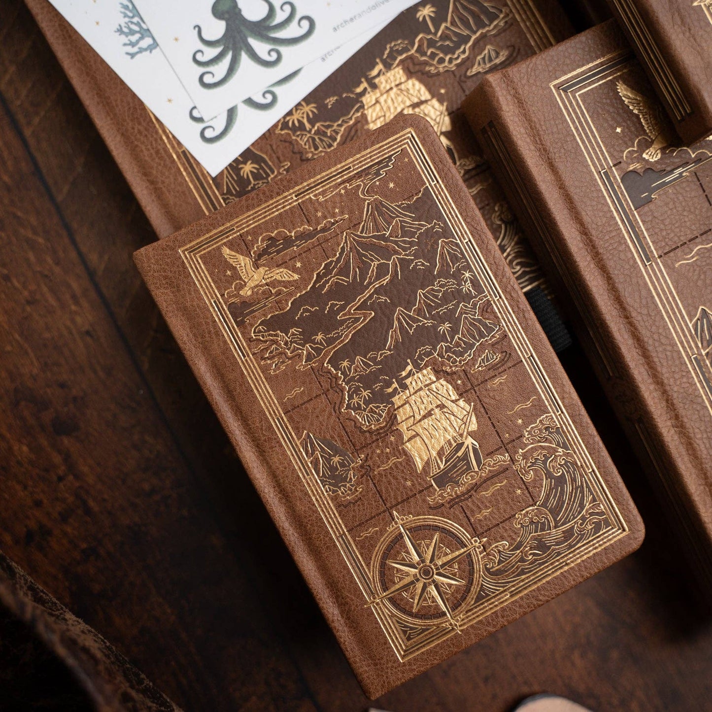 Treasure Map Notebook: Lined A5: 192 Pages