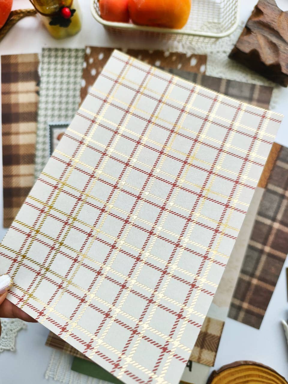 Dear Autumn Scrapbooking Paper