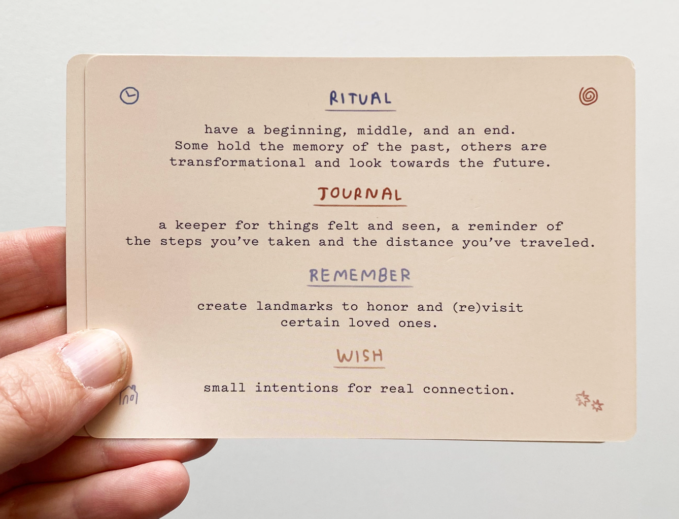 Sitting With Sadness Deck