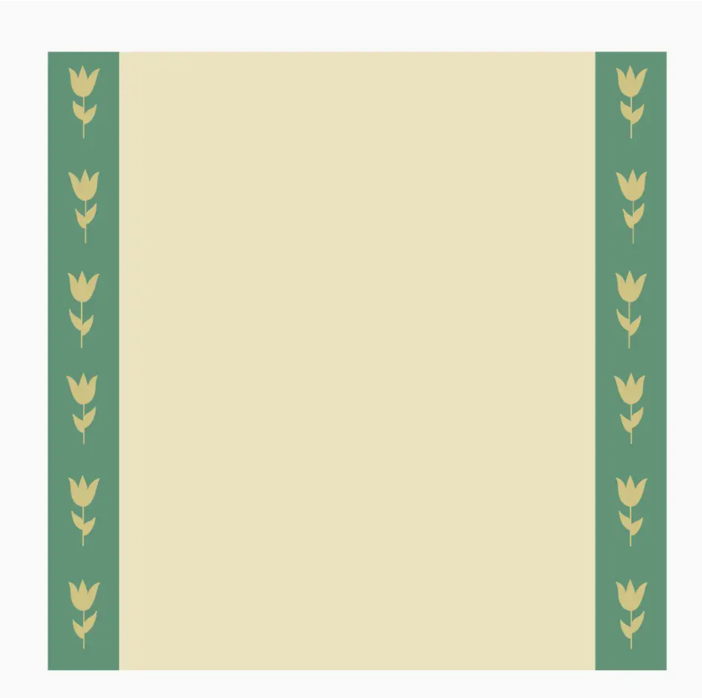 Sage Folk Tulip Sticky Note Pad