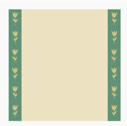 Sage Folk Tulip Sticky Note Pad