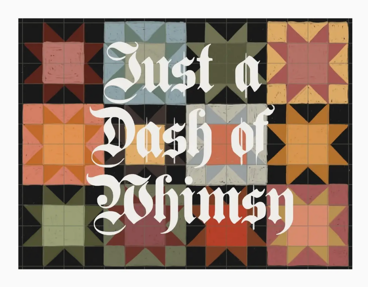 Dash of Whimsy Vinyl Sticker