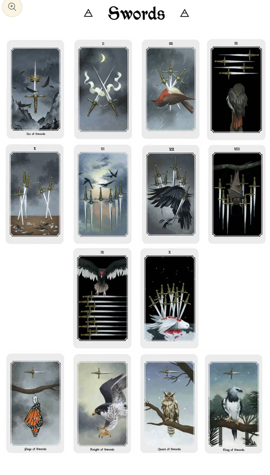 Anima Mundi Tarot Deck – 78 Cards + Guidebook