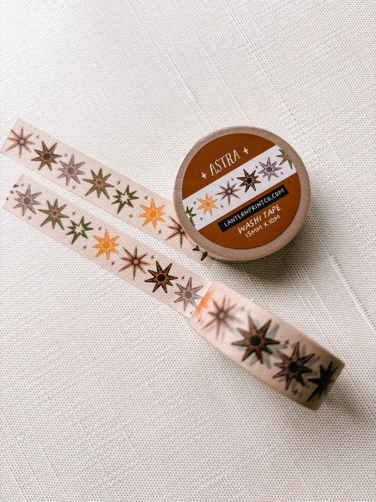 Astra Washi Tape — Light Background
