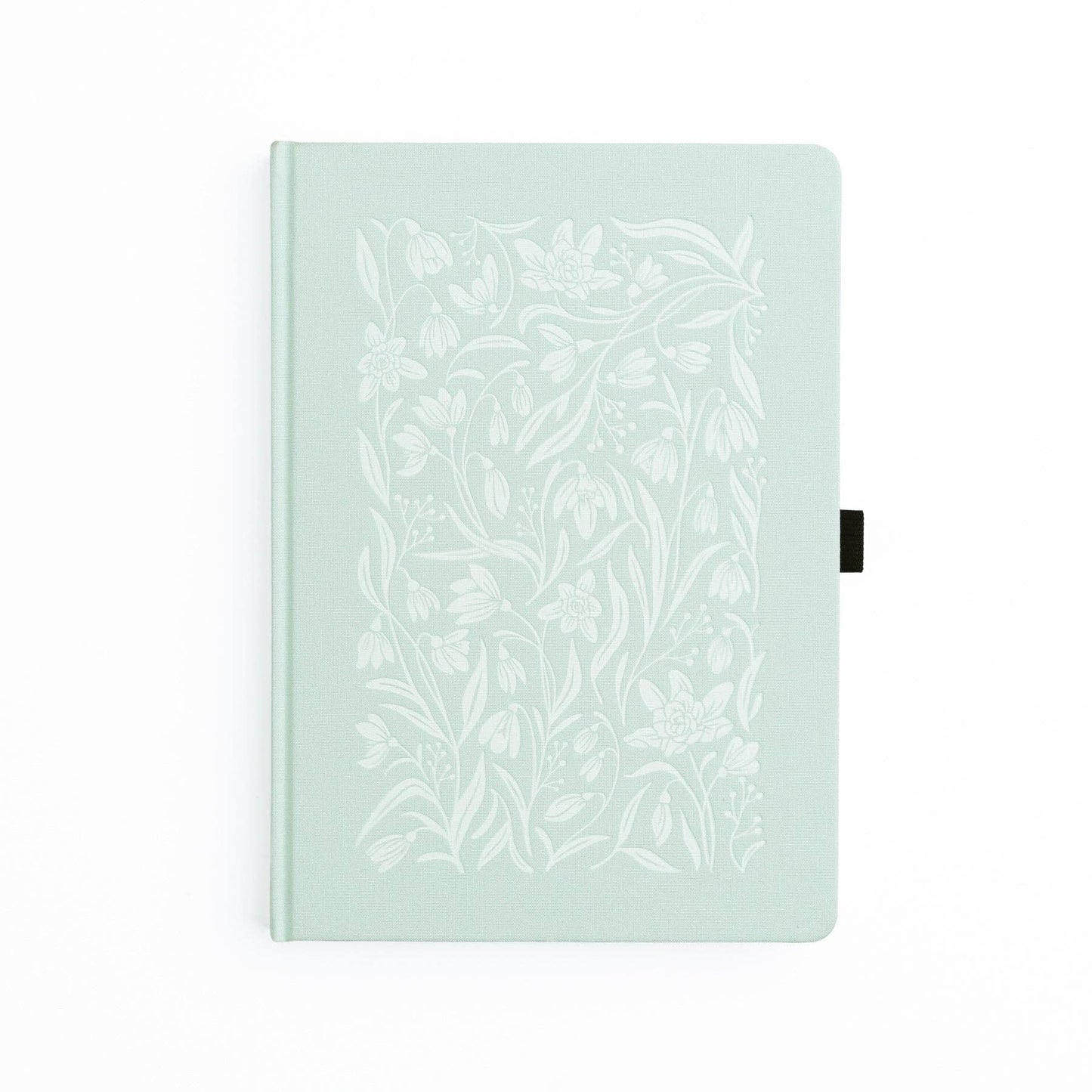 Snowdrops Notebook: Dot Grid / A5: 192 Pages