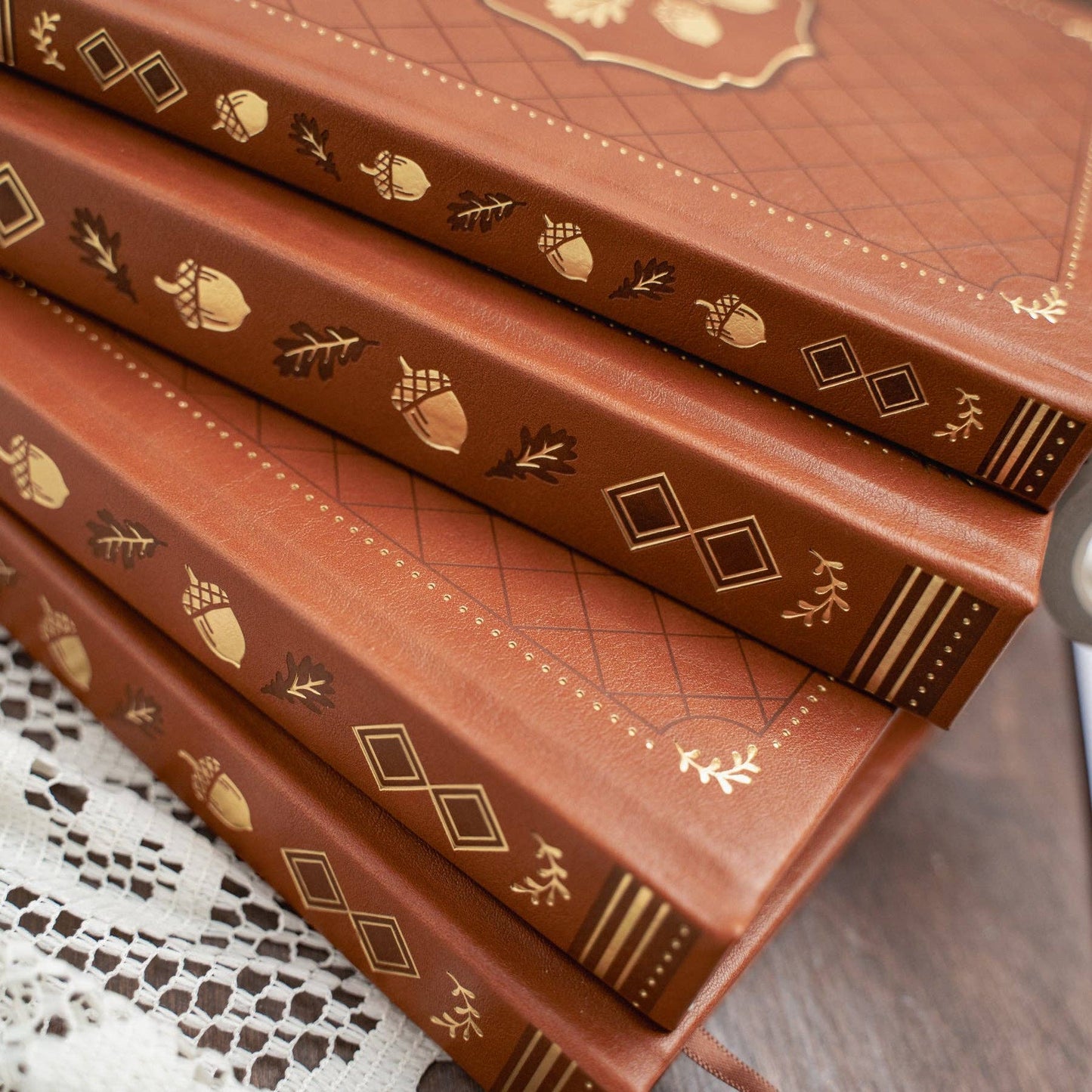 B5 Acorns Dot Grid Notebook