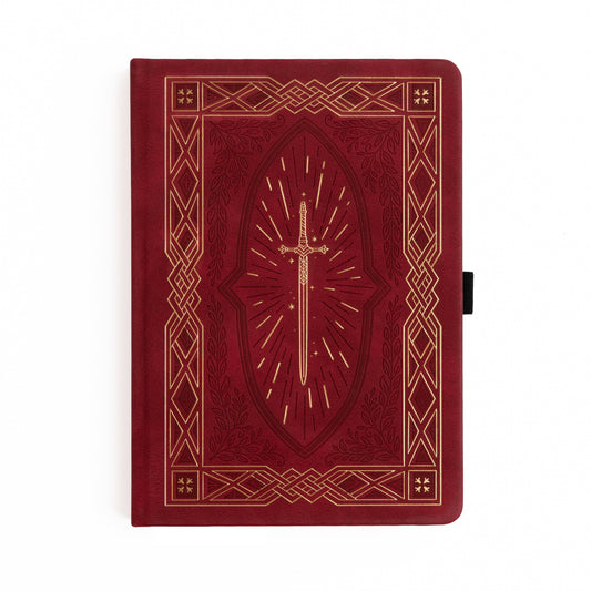 Knight's Sword Notebook: Blank / A5: 192 Pages
