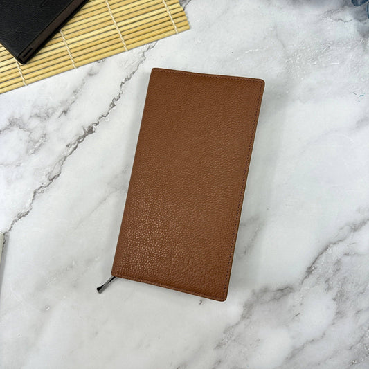 Hobonichi Weeks Leather Slim Cover: Classic Tan