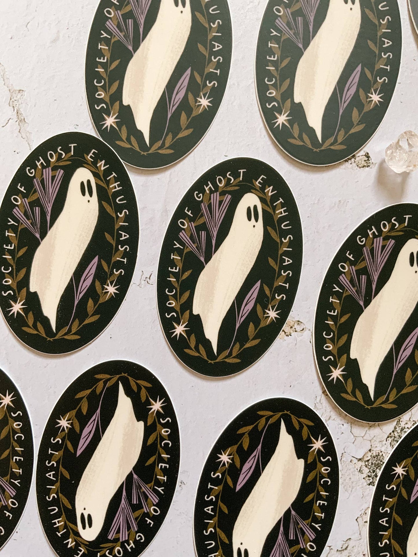 Society of Ghosts Vinyl Sticker - 3" matte