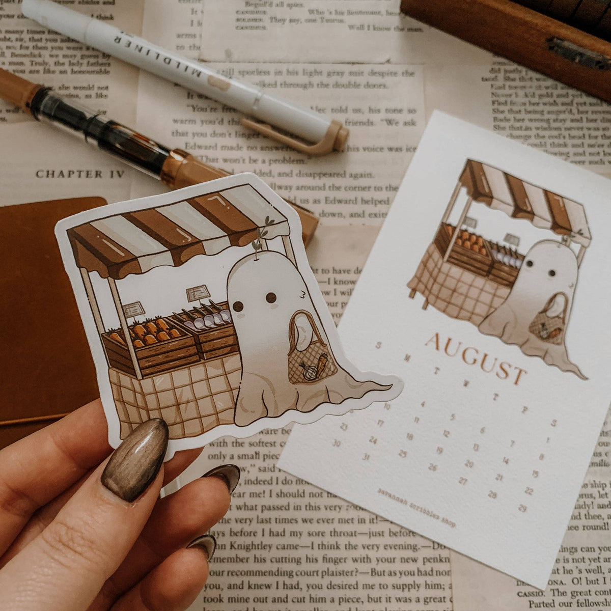 Alakesad Sticker Cello Market Vinyl Sticker – Lakeside Journals