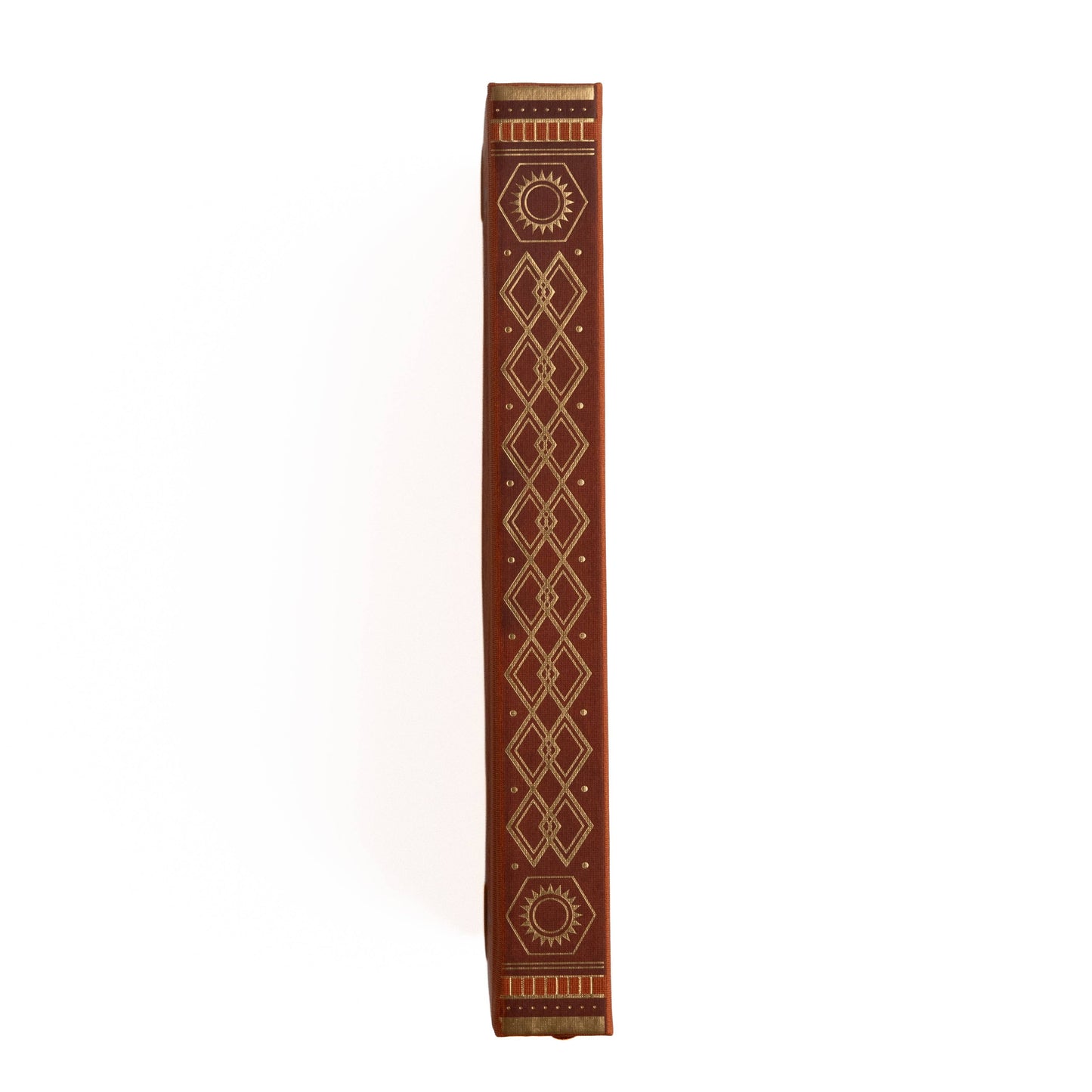 Keeper of Bees in Rust | Books: Ivory Dot Grid / A5: 192 Pages