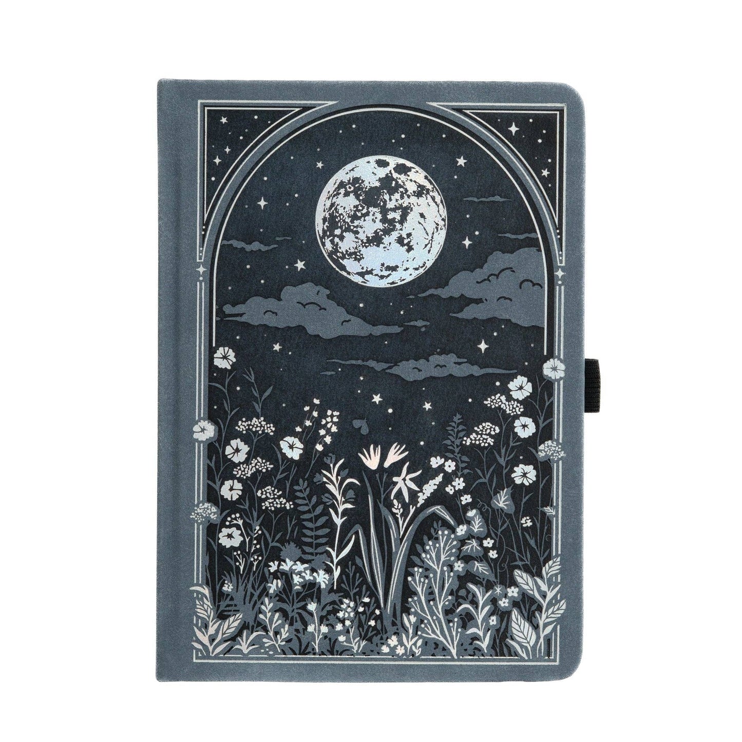 Moonlit Garden | Books: Ivory Dot Grid / 8x8: 160 Pages