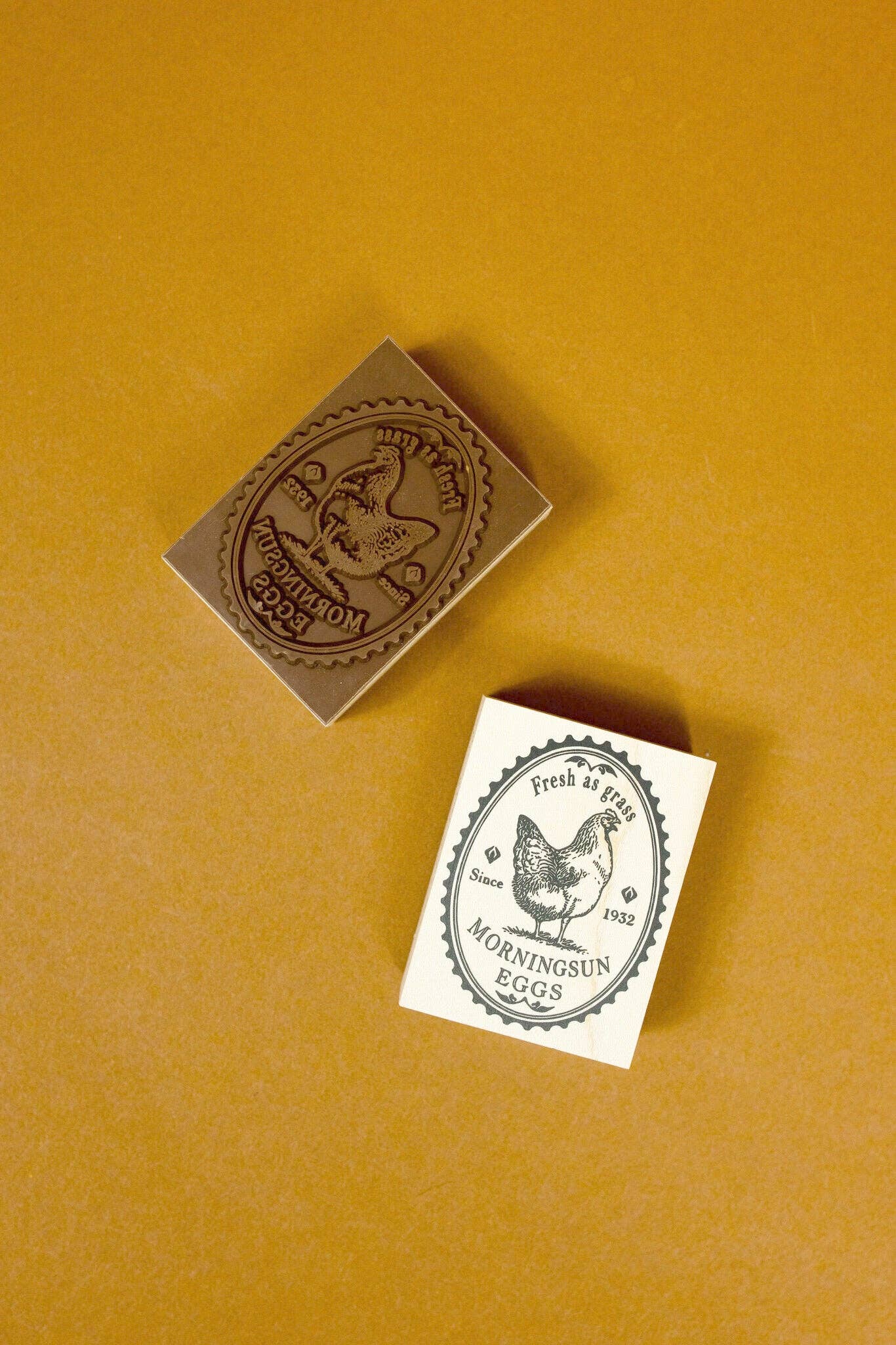 Farm Label Wooden Stamp