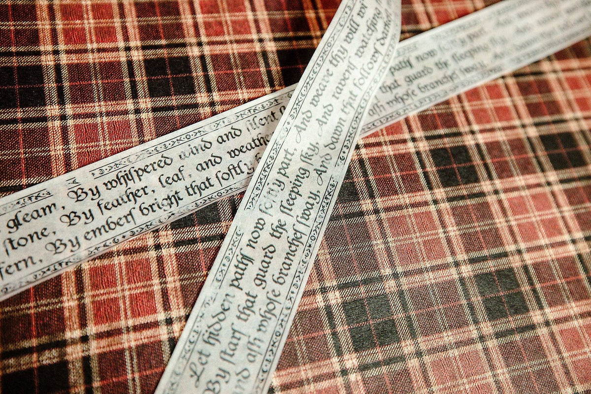 Spell Washi Tape