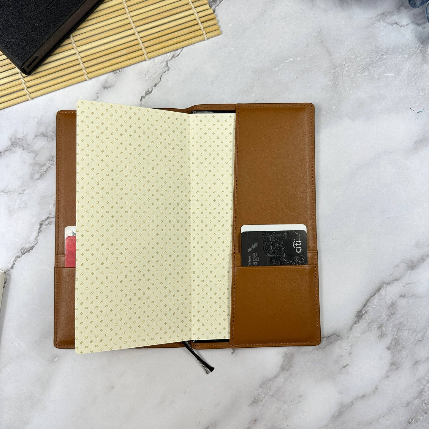 Hobonichi Weeks Leather Slim Cover: Classic Tan