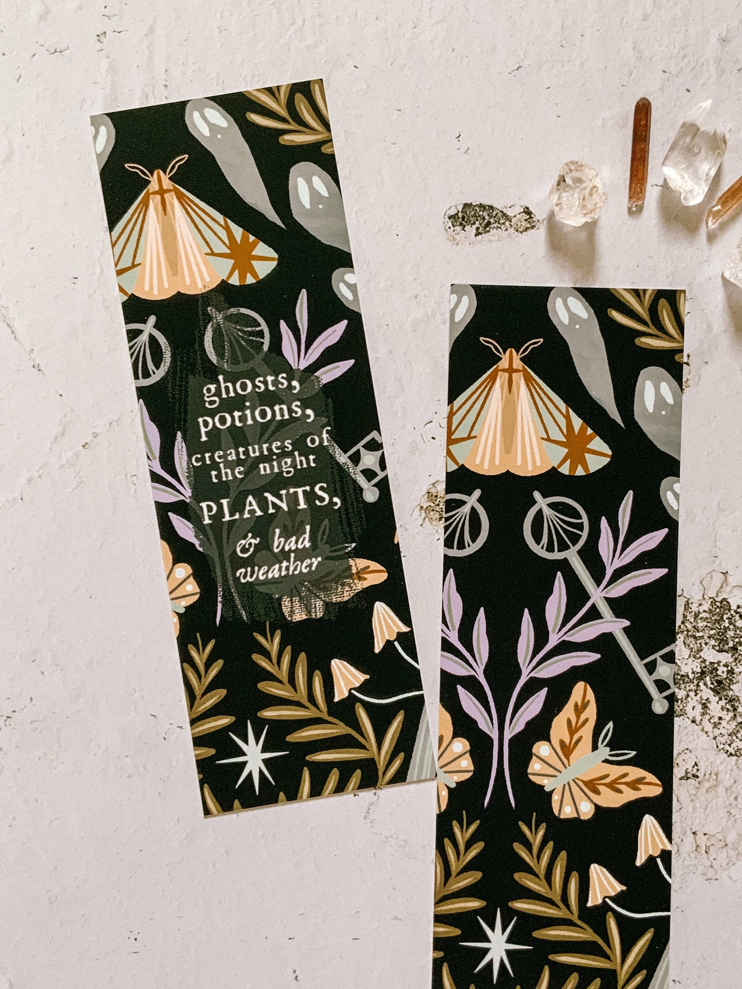 Witchy Quote Bookmark - Creatures of the Night