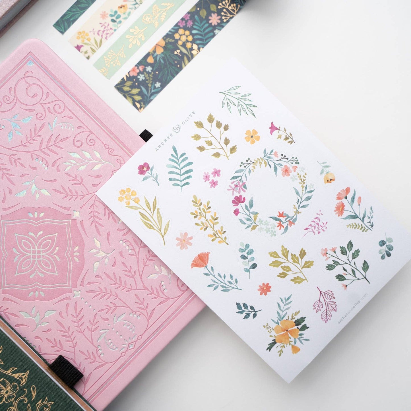 Signature Floral Sticker Set