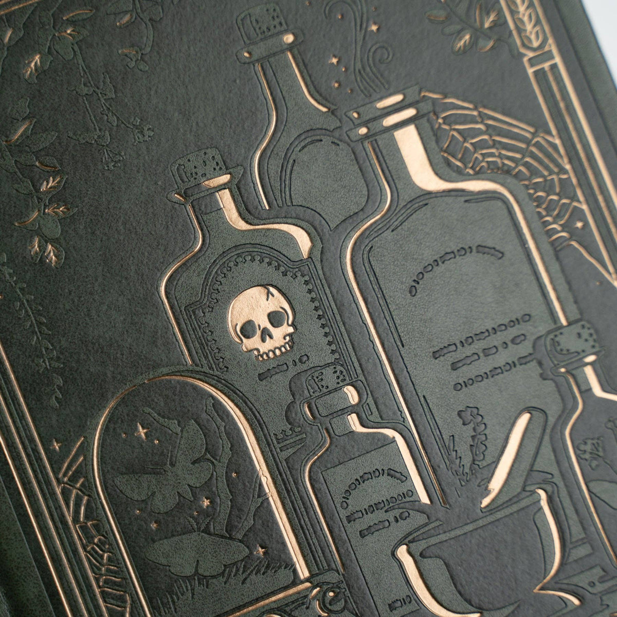 Apothecary Shelf | Notebook: White Dot Grid / 8x8: 160 Pages