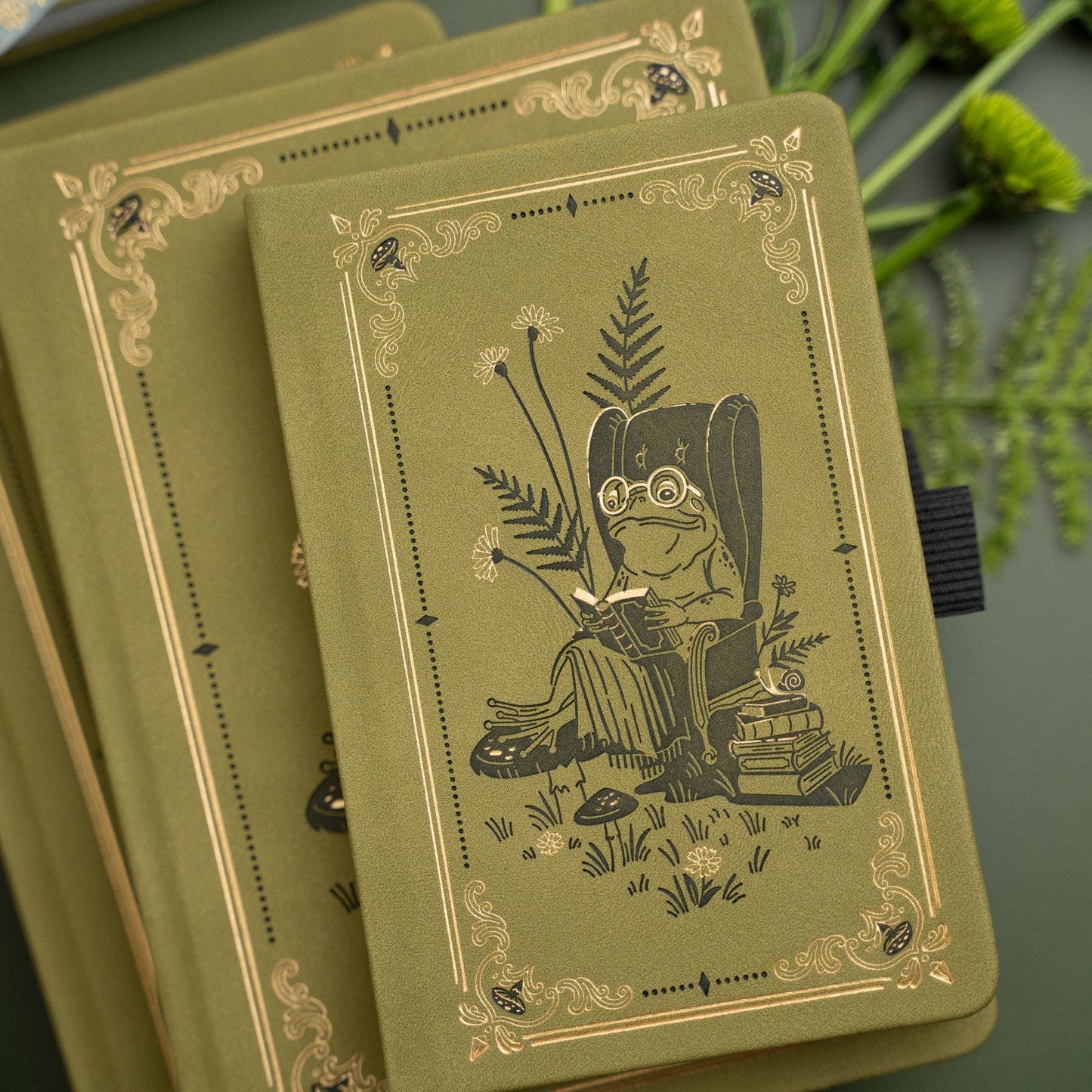 Literary Frog | Notebook: Blank / A5: 192 Pages