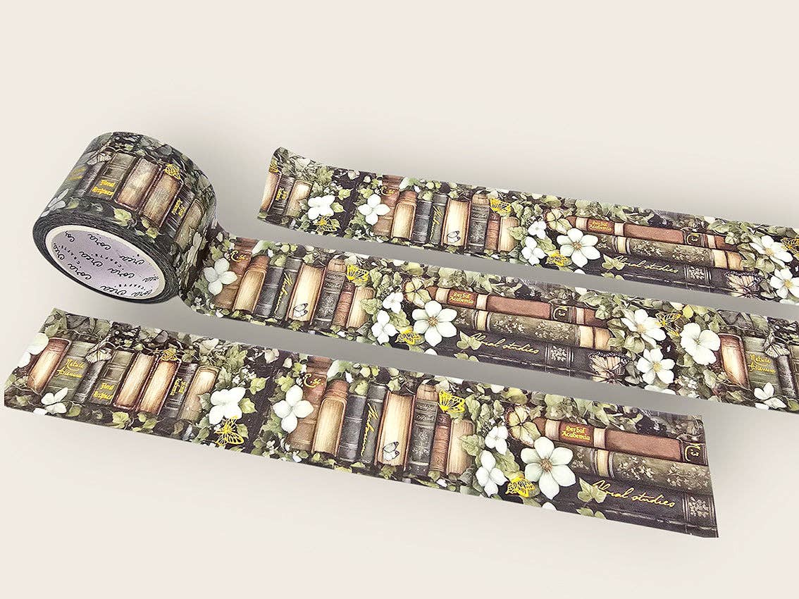 Summer Academia Foil Washi Tape