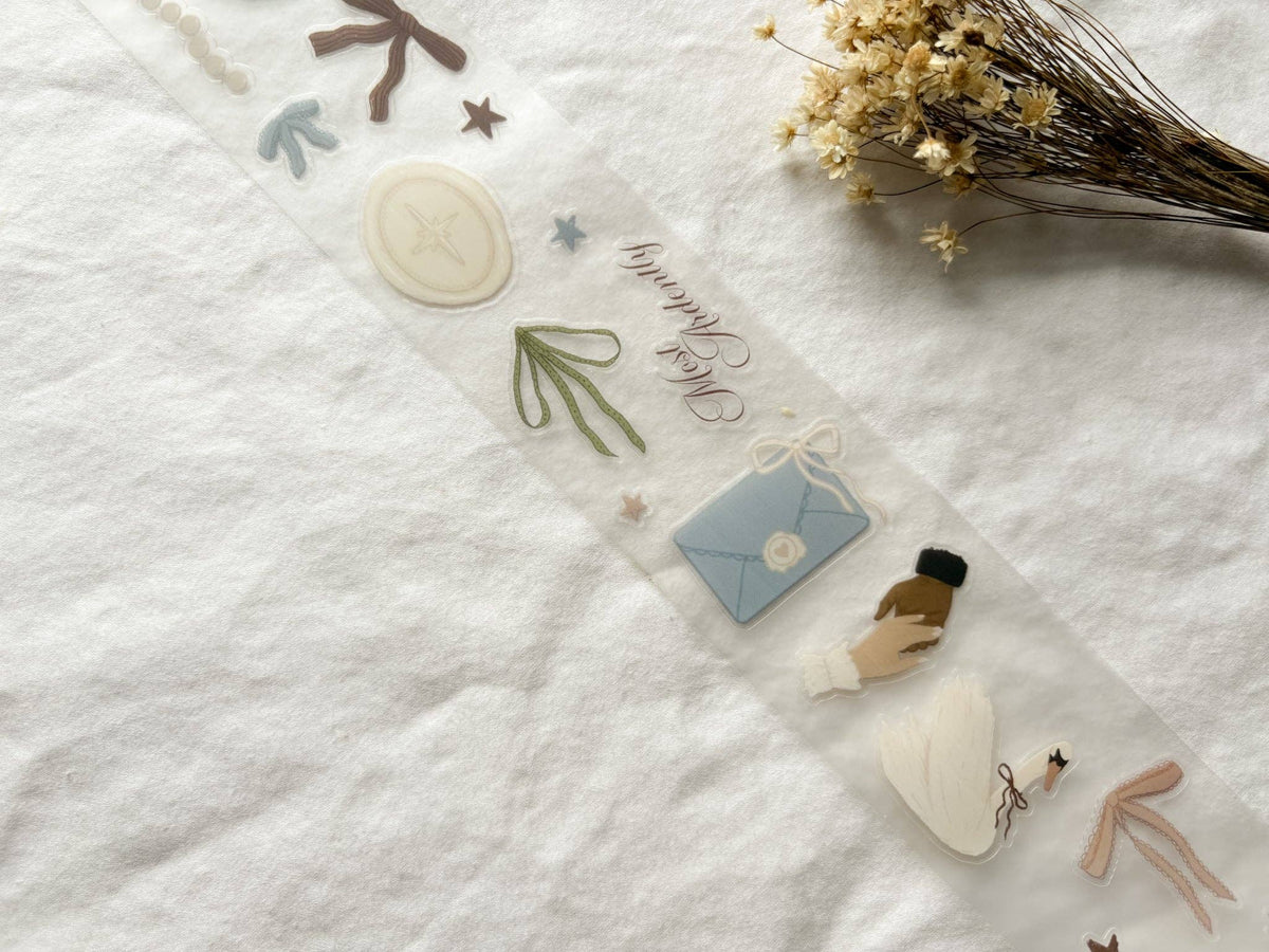 Literary Romance PET Tape (PRE-CUT)