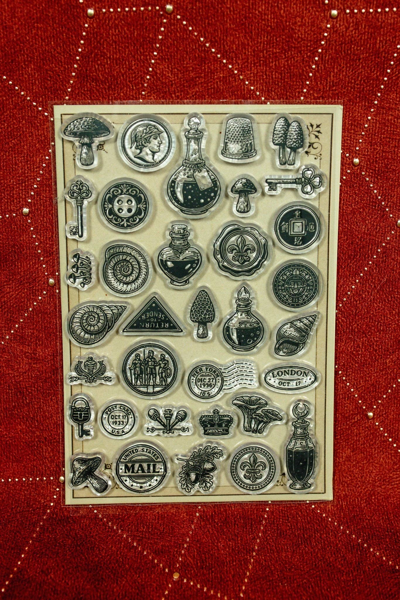 Tiny Elements Clear Stamps