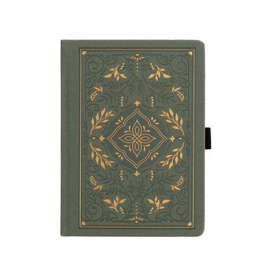 Storybook In Vintage Olive Notebook: Lined / A5