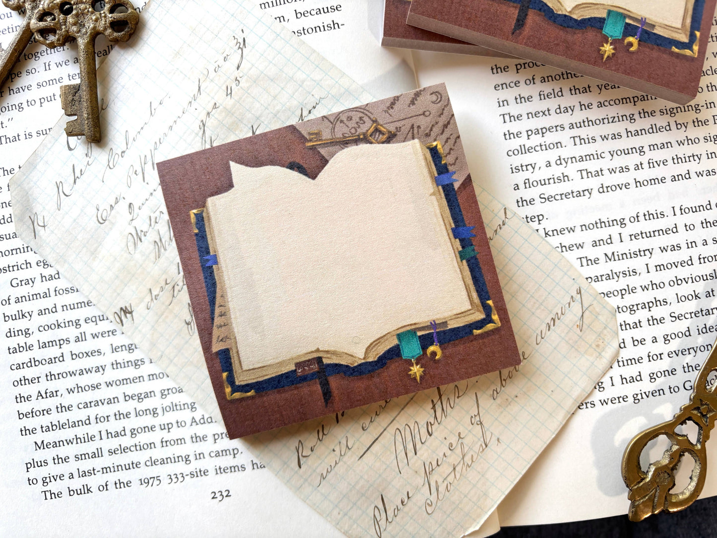 📘 Wizard’s Tome Sticky Note