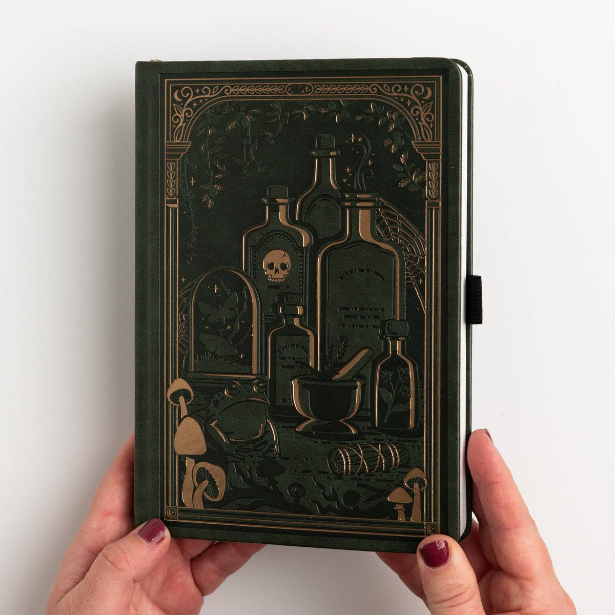 Apothecary Shelf | Notebook: White Dot Grid / B5: 160 Pages