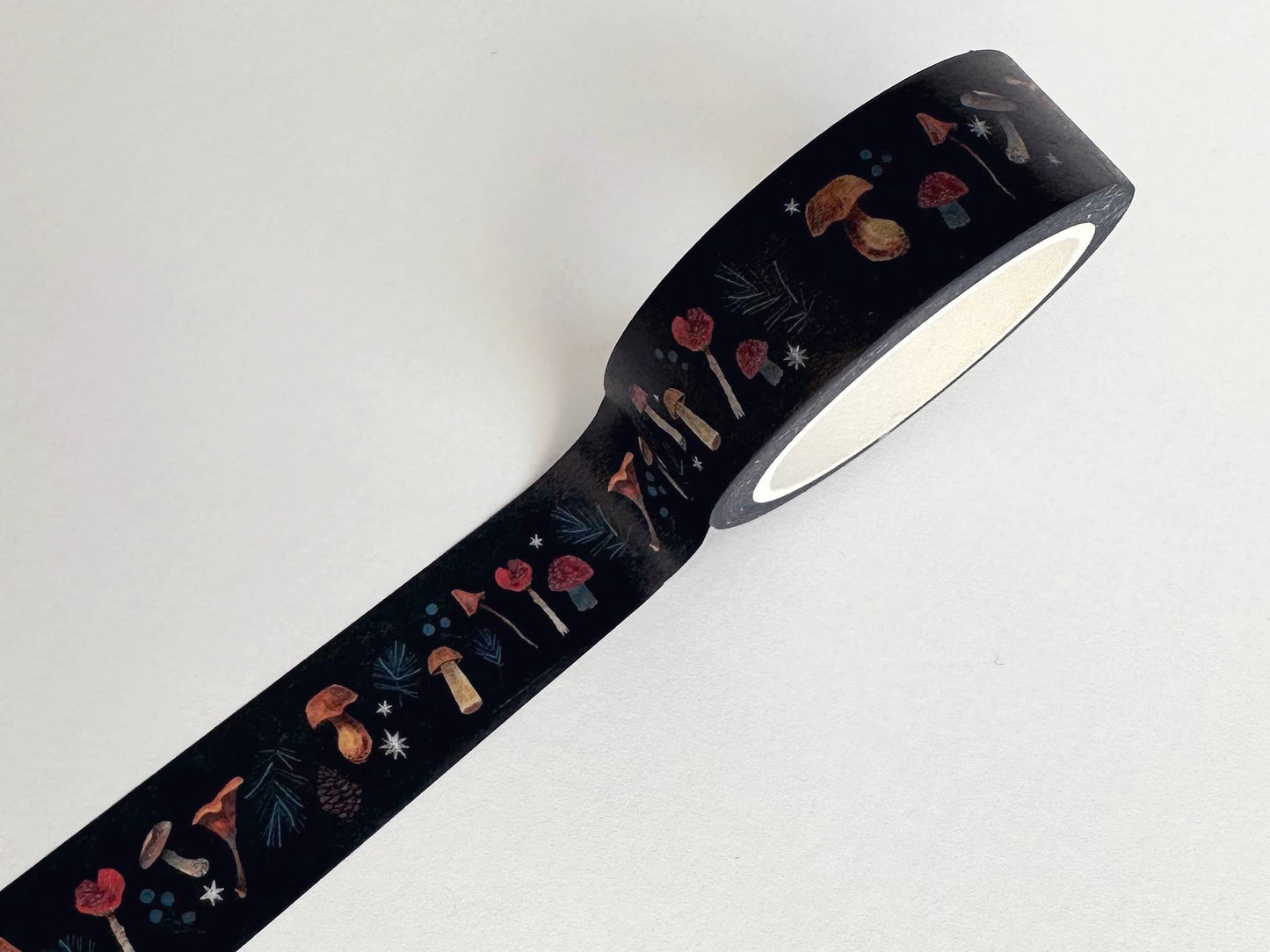 Dark Academia Mushroom Washi Tape