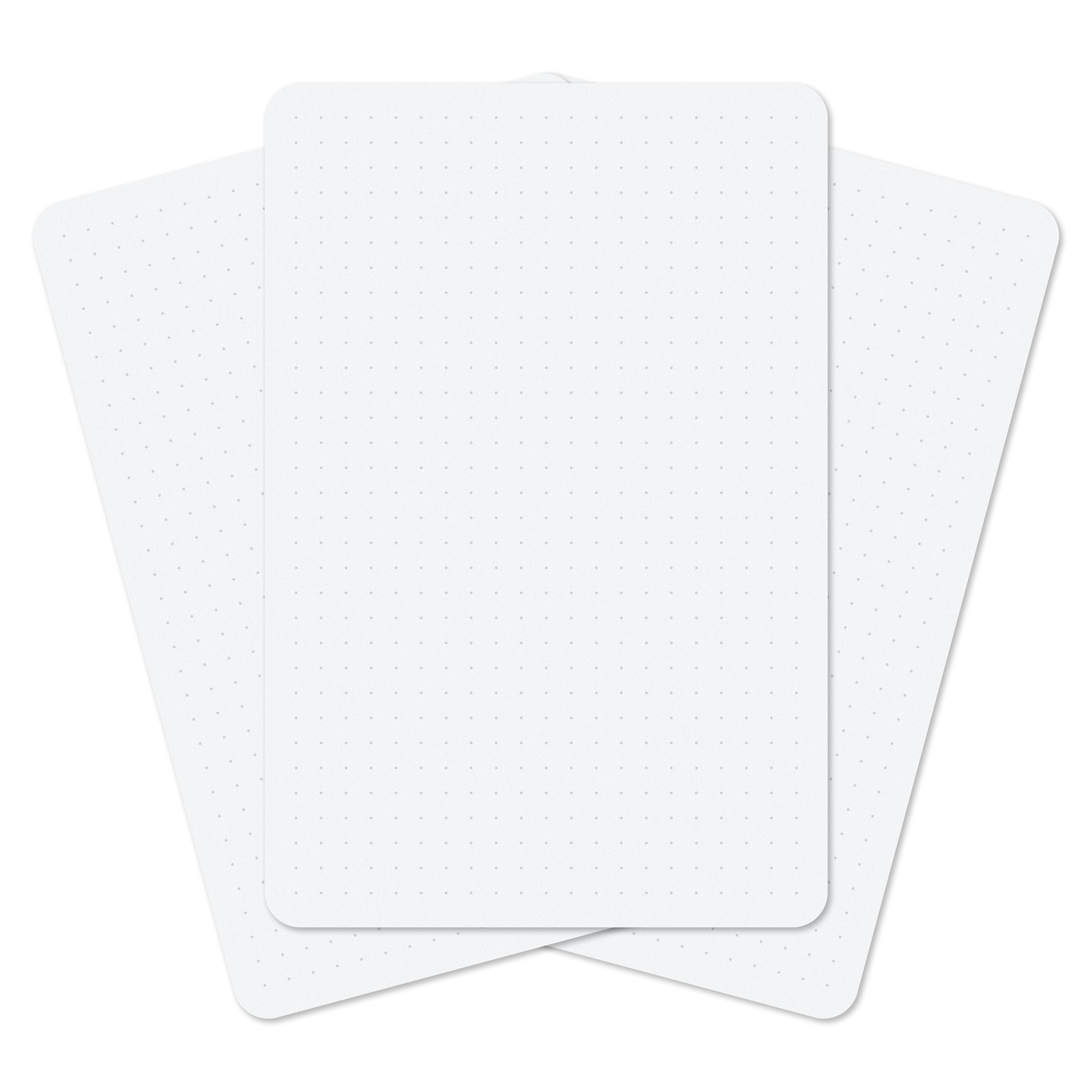 Dotted Index Cards 4×6" — Pack of 40 | 350 gsm, Bullet Dot Grid