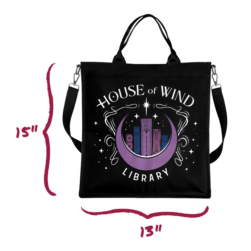 A Court of Thorns and Roses: House of Wind Library Book Bag