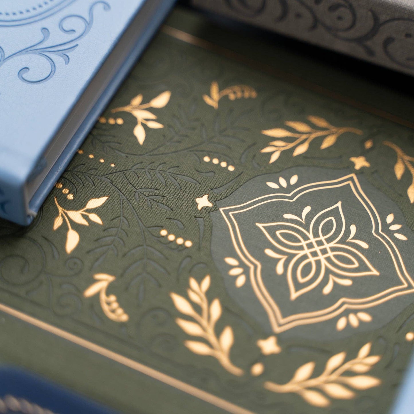 Storybook In Vintage Olive Notebook: Lined / A5