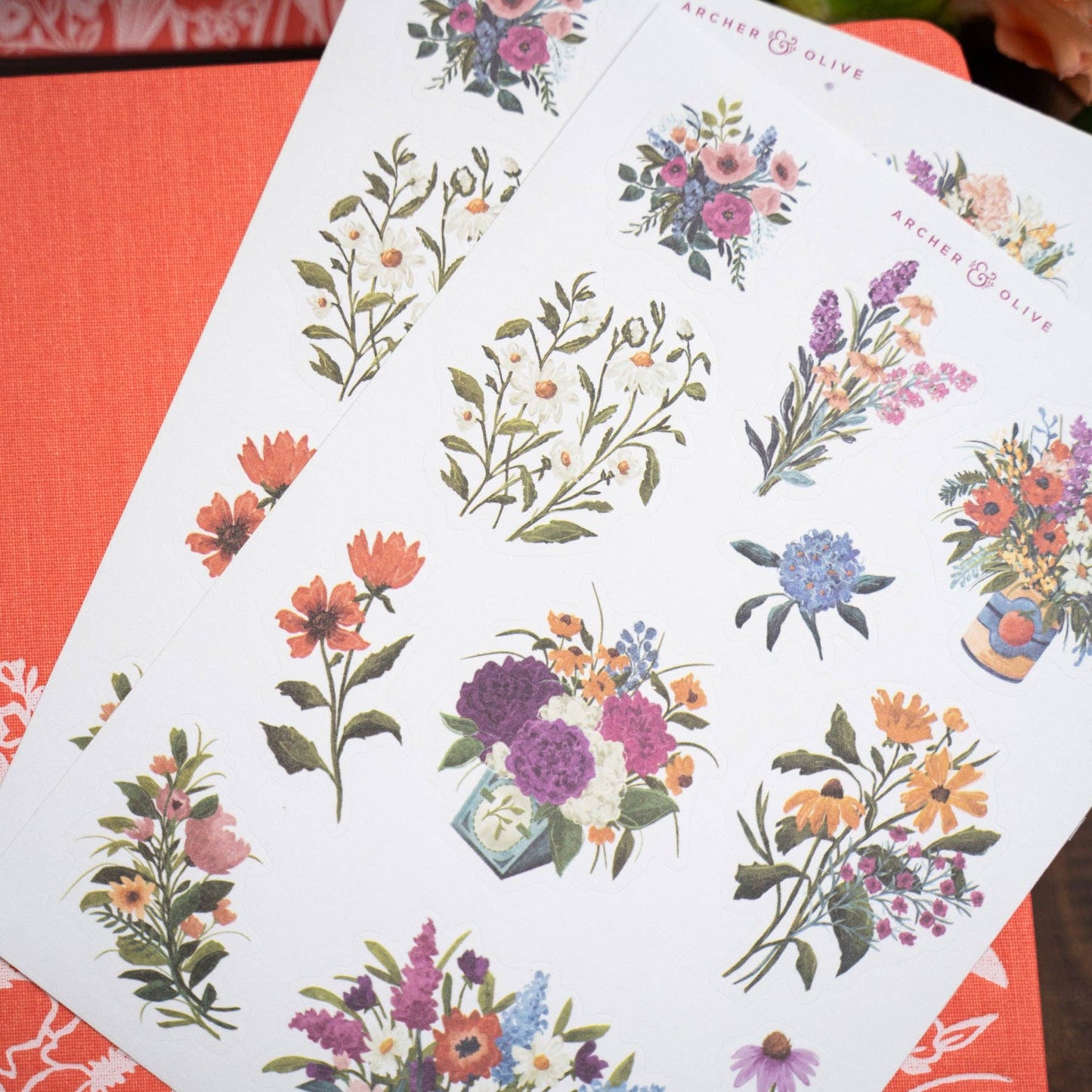 Stickers: Wildflowers