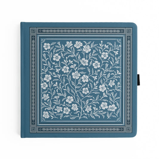 Wild Periwinkle | Books: Ivory Dot Grid / 8x8: 160 Pages