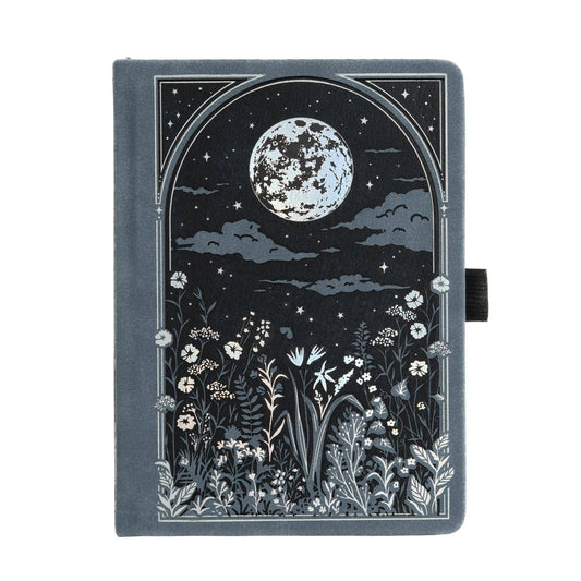 Moonlit Garden Notebook - A5 Dot Grid